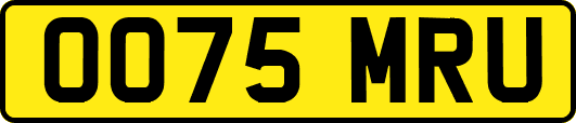 OO75MRU