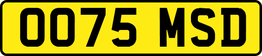OO75MSD