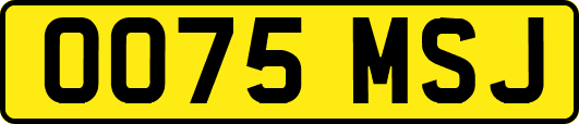 OO75MSJ