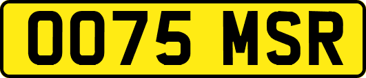 OO75MSR