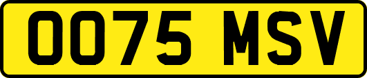 OO75MSV