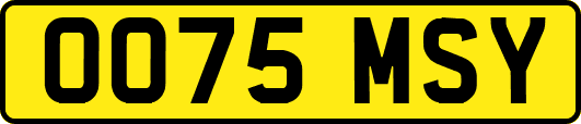 OO75MSY