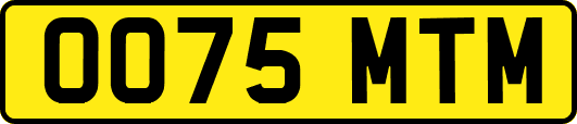 OO75MTM