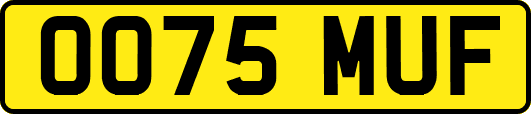 OO75MUF