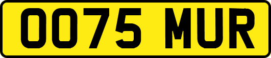 OO75MUR