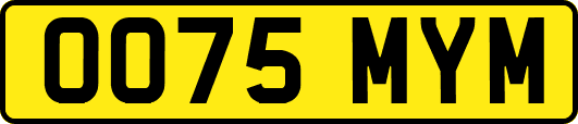 OO75MYM