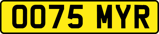OO75MYR