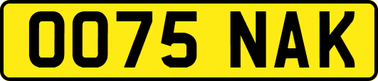 OO75NAK