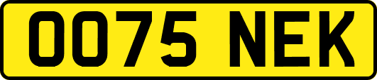 OO75NEK