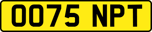 OO75NPT