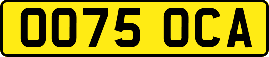 OO75OCA