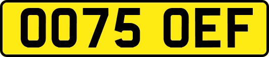 OO75OEF