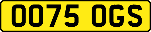 OO75OGS