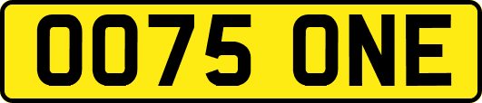 OO75ONE