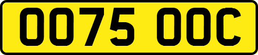 OO75OOC