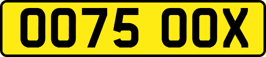 OO75OOX