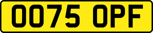 OO75OPF