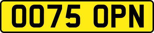 OO75OPN