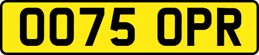 OO75OPR