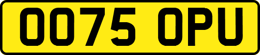 OO75OPU