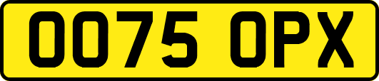 OO75OPX