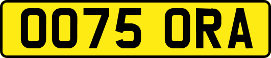 OO75ORA