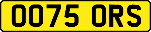 OO75ORS