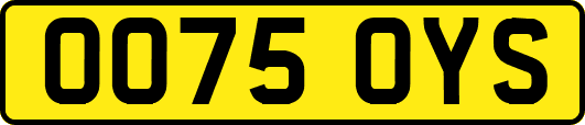 OO75OYS