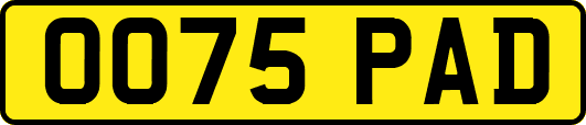 OO75PAD