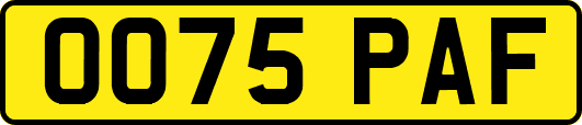OO75PAF