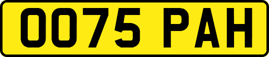 OO75PAH