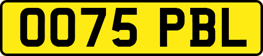 OO75PBL