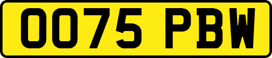OO75PBW