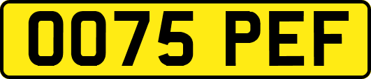 OO75PEF