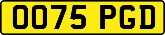 OO75PGD