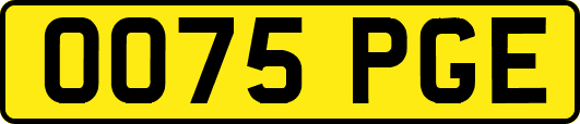 OO75PGE