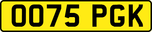 OO75PGK