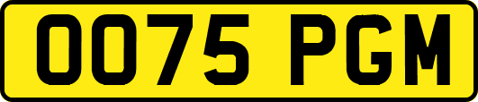 OO75PGM