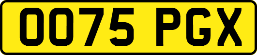 OO75PGX