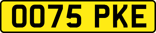 OO75PKE