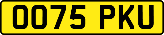 OO75PKU