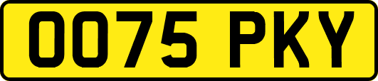 OO75PKY