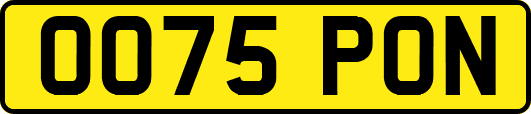 OO75PON