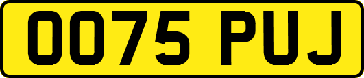 OO75PUJ