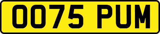 OO75PUM