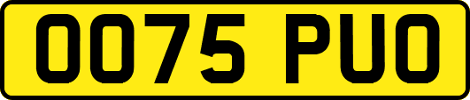 OO75PUO
