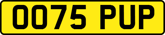 OO75PUP