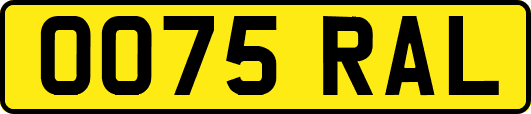 OO75RAL