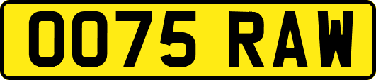 OO75RAW