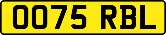OO75RBL